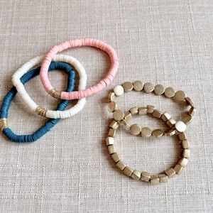 Anthropologie stackable Fashion bracelets